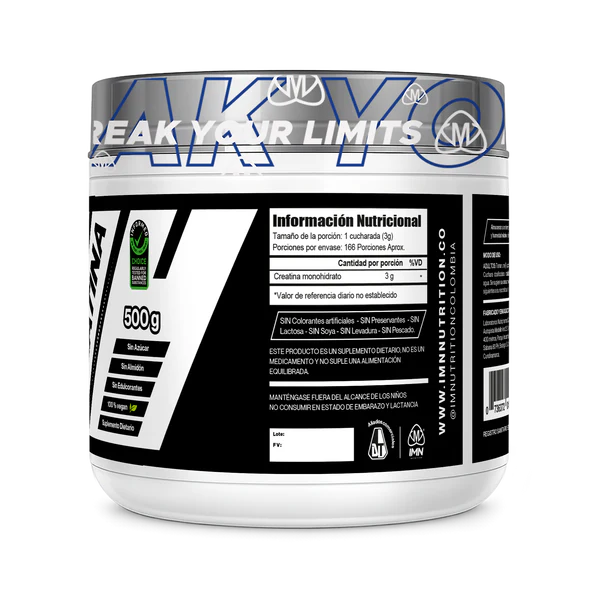 Creatina Monohidratada 500g